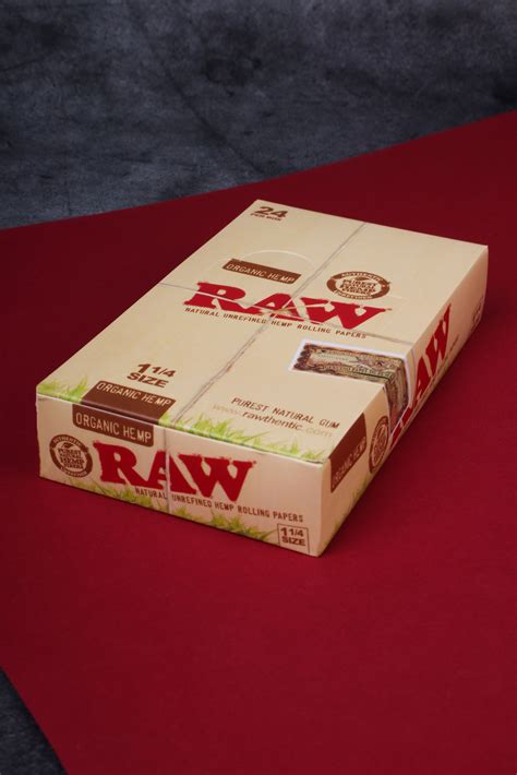 Бумага для самокруток RAW Organic Hemp (коробка) - купить с доставкой ...