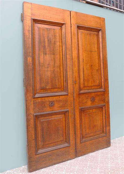 Large Oak Edwardian Double Front Doors For Sale at 1stDibs | oak double