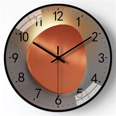 Modern Minimalist Mounted Wall Clock Home Decoration - Polomas