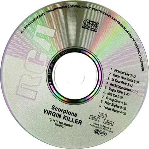 Musicotherapia: Scorpions - Virgin Killer (1976)