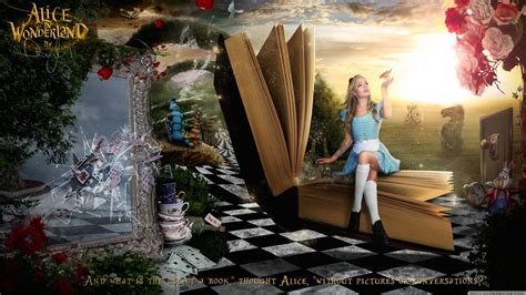 Downloaden Alice Im Wunderland Themenfotografie Wallpaper | Wallpapers.com