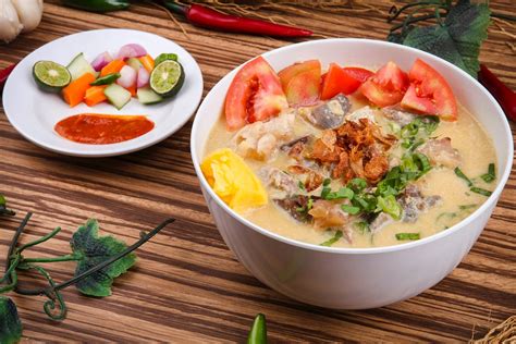 soto kaki traditional meat soup  jakarta indonesia