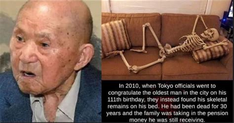 How The "Oldest Man in Japan was Discovered To Have Died 30 Years Prior ...