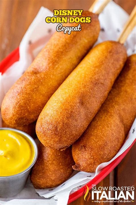 Disneyland Corn Dogs Copycat + Video - The Slow Roasted Italian