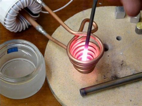 Индукционная плавка металла | Induction heating, Induction, Heating coil