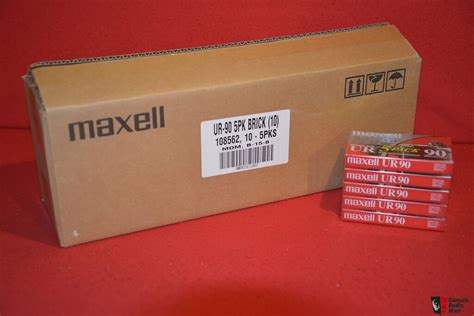 Maxell UR 90 Brand new Cassette tapes 50 tapes Photo #1013200 - UK ...