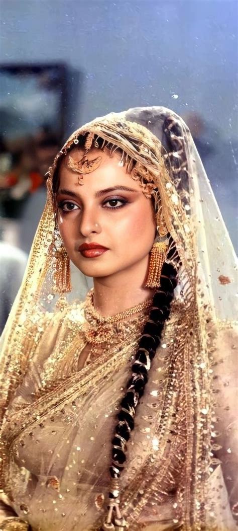 pin  saru diamond  rekha rekha actress bollywood bridal