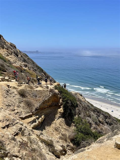 The trail down to Blacks Beach. You guys have it so easy 😭 | Scrolller