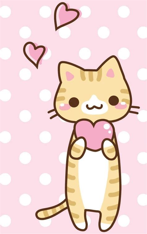 Pin by Jernicy Chieosilapatham on Cute cartoon | Kawaii cat, Kawaii ...