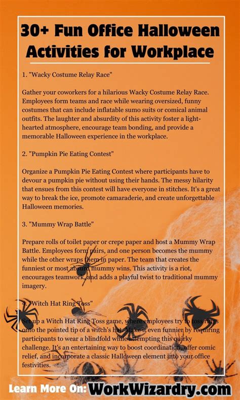 70+ Office Halloween Activities For The Workplace (Virtual, party, or ...
