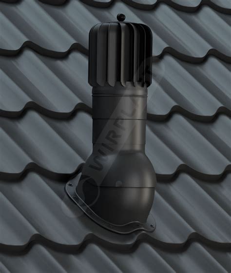 Вентиляционный выход Wirovent TURBO Perfekta Pro 150 роторный с отводом ...