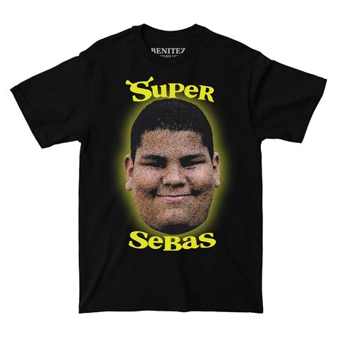 Super Sebas Black Tee – BAYLEN LEVINE