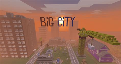 Minecraft — карта «Big city»