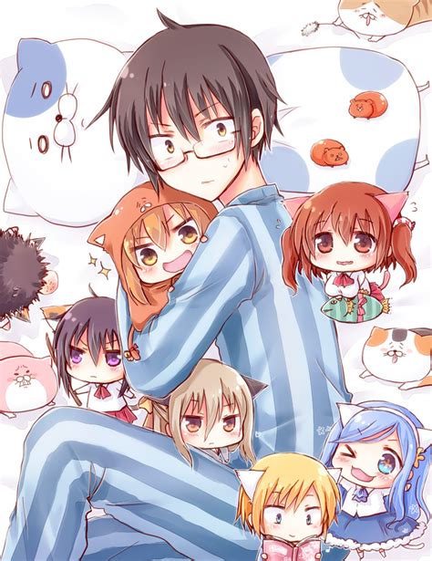 himouto umaru chan sankakuhead image  miyata miyatami