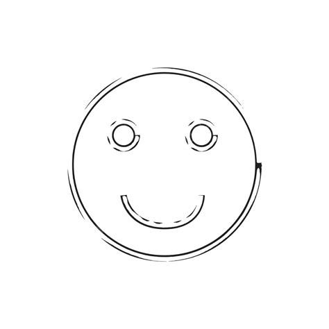 Smile Face Grunge Icon Symbol Emoji Fading Border Circle Vector, Fading ...