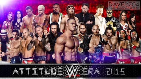 wwe attitude era  wallpaper  dave  deviantart