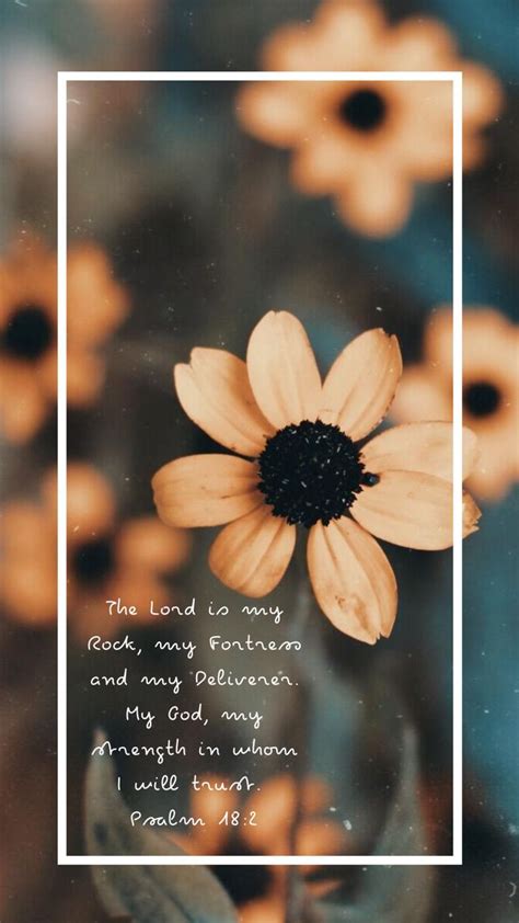 Psalm 18:2 in 2024 | Scripture wallpaper, Sunflowers background ...