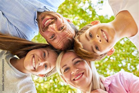 parents  children   happy family  summer stock photo adobe stock