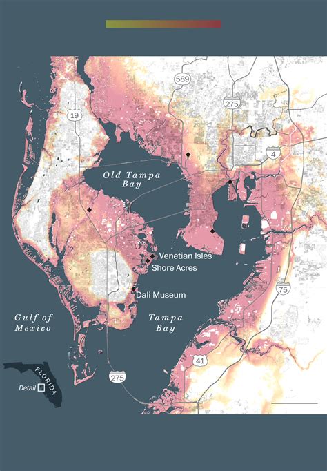 Sea-level rise could destroy Tampa Bay if a major hurricane hits