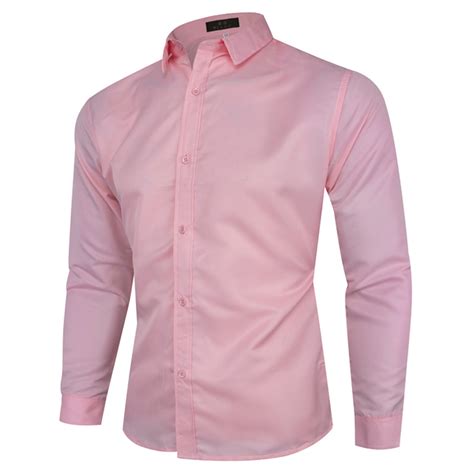 bufgaceh mens classic button  dress shirt regular fit long sleeve