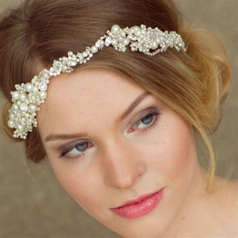 Penteado Com Tiara De Perola - Penteados com Tiara de Pérola – 57 Inspirações Lindas e Românticas!