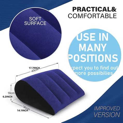 Inflatable Sex Pillow Assisted Cushion Soft Couple Sex Position Love