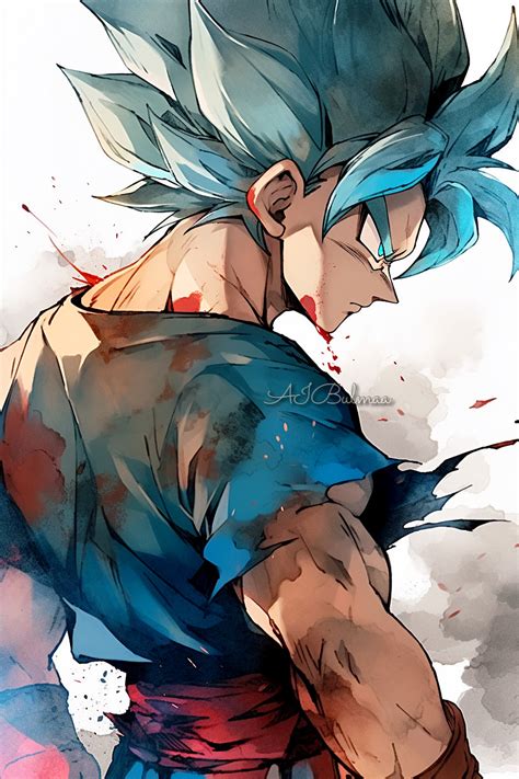 Super Saiyan Blue Goku by BlvckBulmaa on DeviantArt