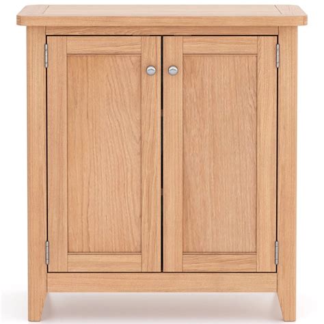 Aria Oak Storage Cabinet - Made with Oak