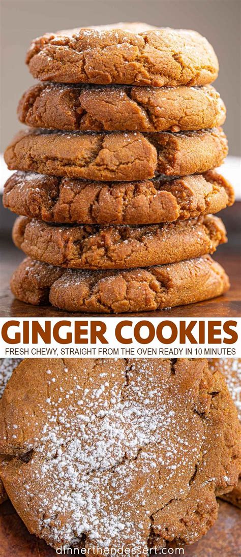 Ginger Cookies Recipe for Holiday Desserts