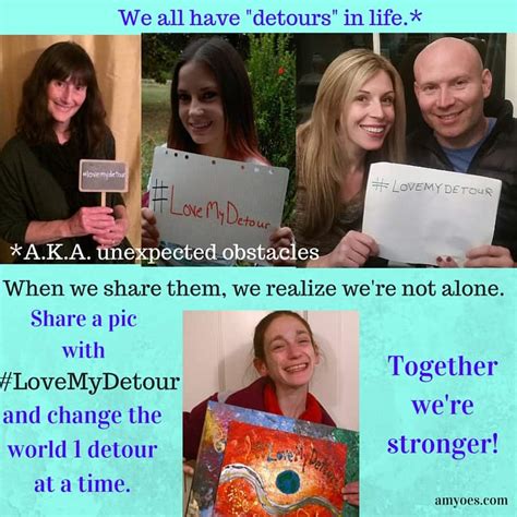 How to find yourself when life takes a detour - #LoveMyDetour