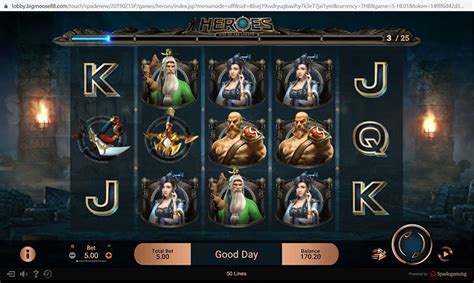 Heroes Spadegaming พนันเกมออนไลน์ ได้เงิน - casinoslotgamebet