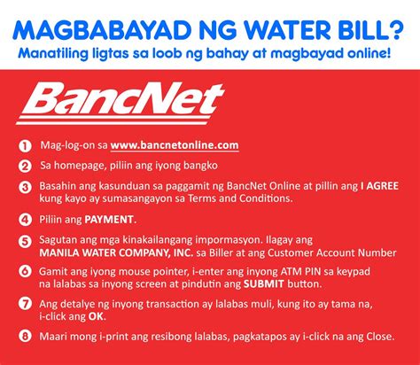 manila water stay safe  pay  manila water bill facebook