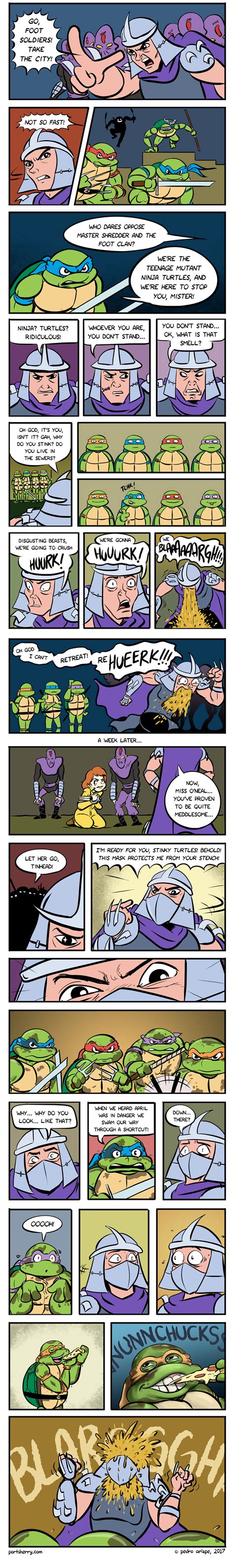 Shredder meets the turtles : r/comics