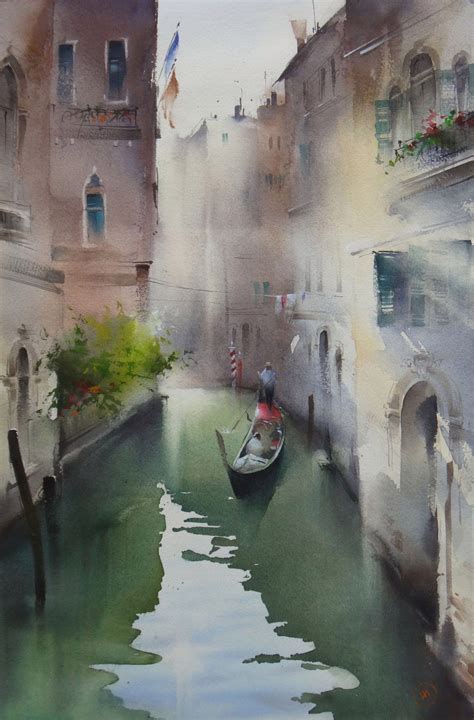 МАСТЕРА АКВАРЕЛИ Watercolor Painting Techniques, Watercolor Landscape ...