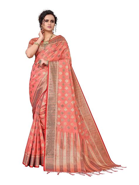 saree design women cotton silk saree  blouse girls fashion ideas