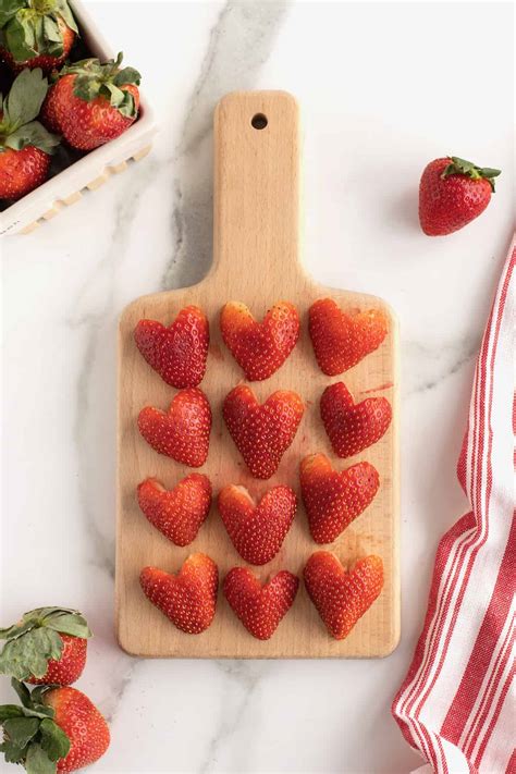 Heart Shaped Strawberry