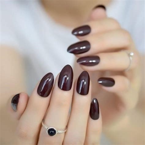 Маникюр Однотонный Гель Лак Темный — Richnail.ru