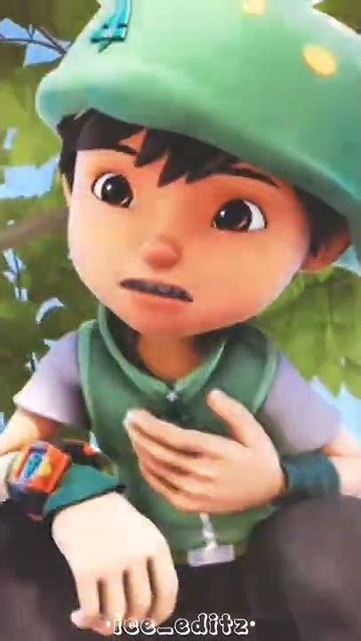 jj jedag jedug boboiboy daun  bendul ijo youtube