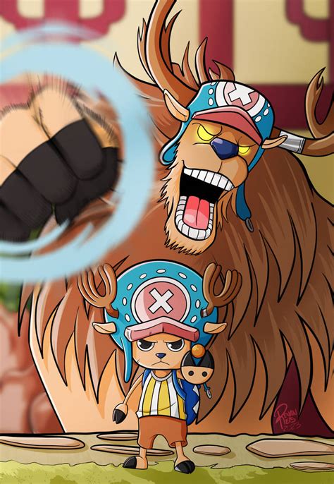 Tony Tony Chopper by artofreis on DeviantArt