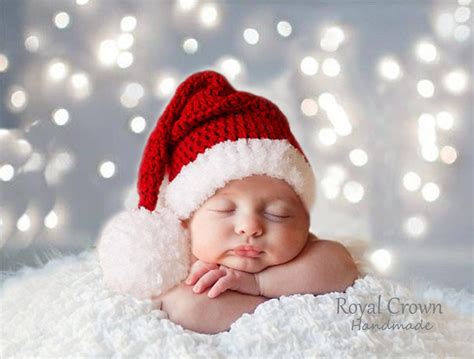 Baby Christmas Hat, Santa Baby Hat, First Xmas Outfit, Santa Elf ...