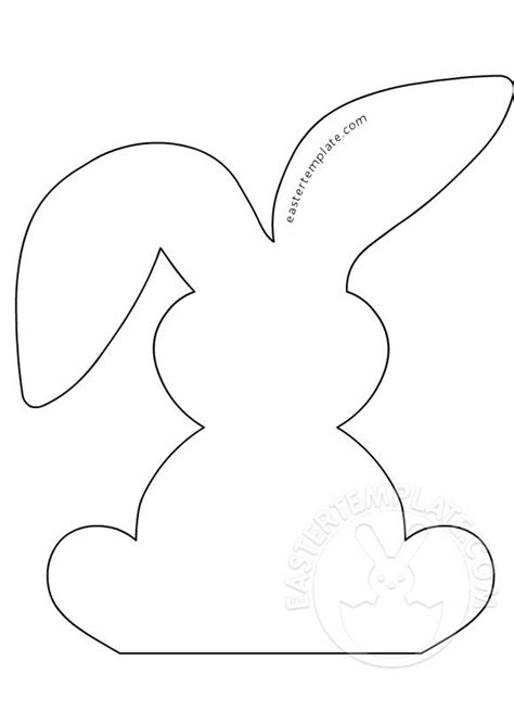 Free Easter Bunny Printable Template: Fun Designs! - Printables for ...