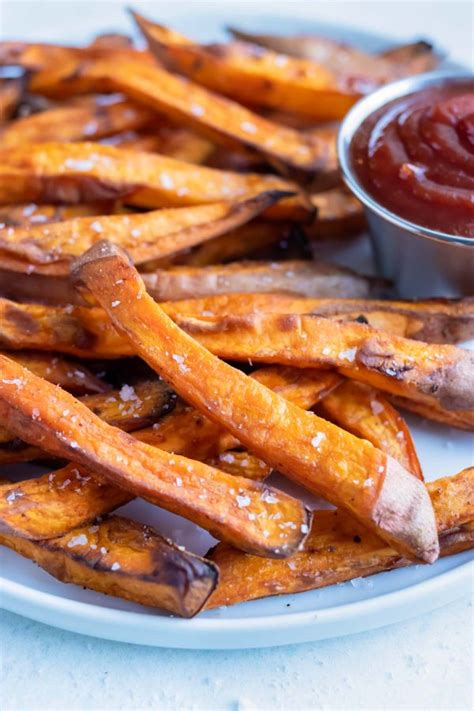 Air Fryer Sweet Potato Fries - Evolving Table