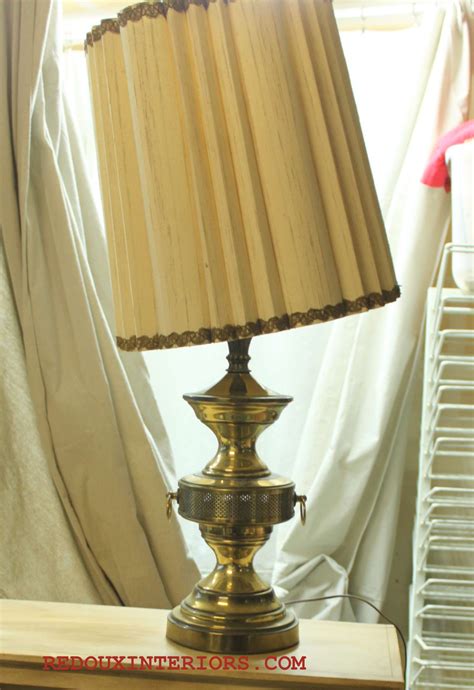 Brass Lamp before entire - Redoux Interiors