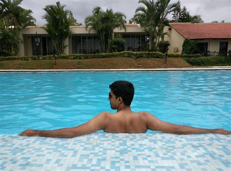 [Album] My friend chilling by the pool PS'ed into a bunch of scenes ...