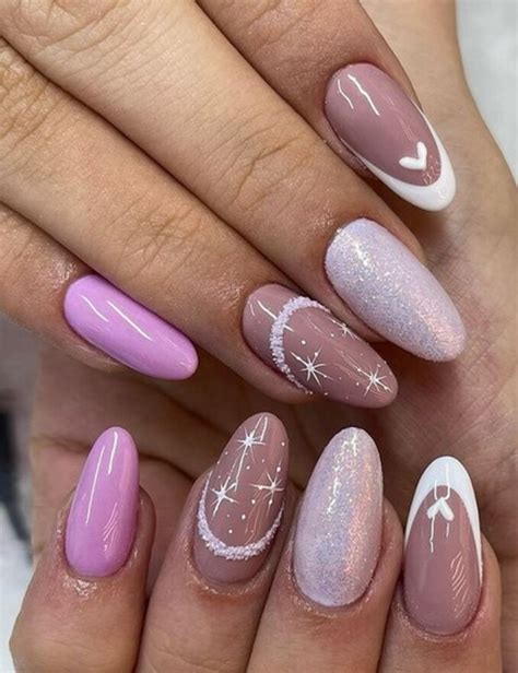 Unhas De Gel Decoradas Amendoadas - Unhas de gel amendoadas decoradas: Confira 10 bonitas inspirações para ...