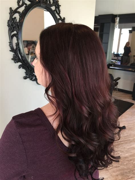 Mahogany brown hair color is the top choice for fall transformations 23