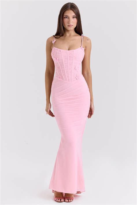 house of cb pink dress