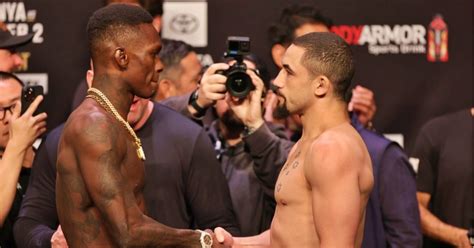 Robert Whittaker Praises 'Dangerous' Israel Adesanya, Commends Him For ...