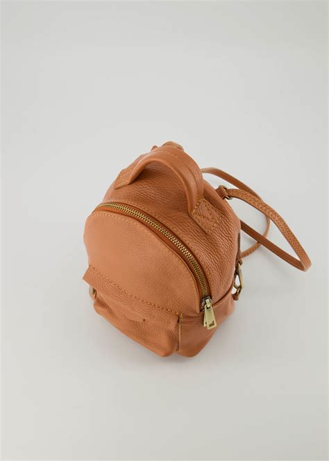 Rugtassen | Axel - Classic Grain - Rugtassen - Bruin - Cognac D109