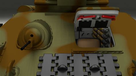 soviet t-34 76 interior 3d obj